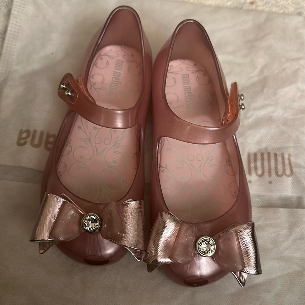Mini Melissa pink silver